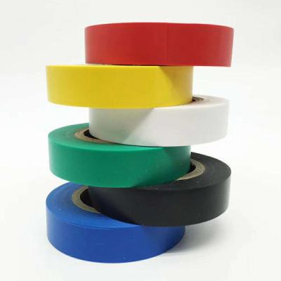 China Hot Selling 15m, 17m and 20m Stock Waterproof Flex Vinyl Electrical Pvc insulating Tape For Binding Cables for sale
