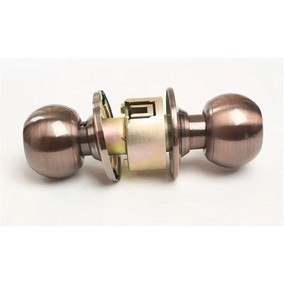 China Best Selling 587 AC-ET Stainless Steel Types Tubular Lock Bedroom Knob Lock 60MM/70MM for sale