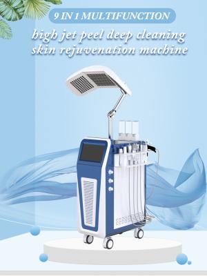 China Máquina del rejuvenecimiento de la cara del balneario, hidrodermoabrasión y máquina del oxígeno multiusos en venta