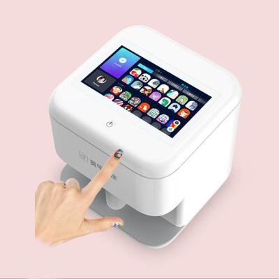 China Portable Mobile 3D Nail Printer Automatic Digital For Nail Art DIY OEM ODM for sale