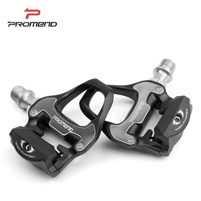 China Road Bikes 2021 PROMEND HOTSALE CRAMPONS SEALED PEDAL BACKING ALLOY BICYCLE PEDAL SHIMANO SPD SELF LOCKING PEDAL for sale