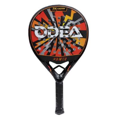 China 3K Carbon Firber Soft Face Paddle Tennis Racquet Profissional Padel Tennis Racket with Bag for sale
