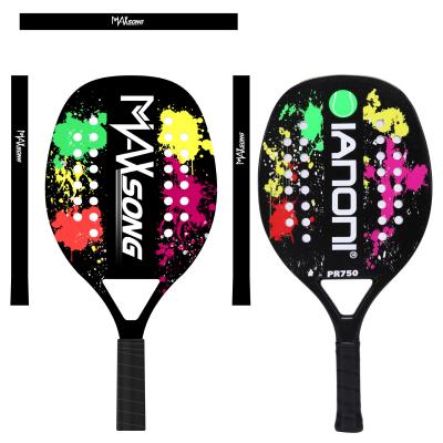 China Print Your Own Logo Beach Tennis Paddle Racket Personalized Tennis Padel Racquets for sale