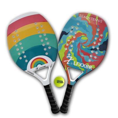 China Carbon Beach Racket Padel EVA Face Raqueta Elastic Material With Bag for sale