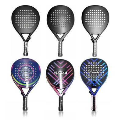 China Design Your Tennis Padel Racket Personalized Tennis Paddle Racquets 38mm Thickness 360g for sale