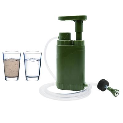 China Water Purifier Outdoor Survival Water Filter Portable Purification System for Hiking Camping for sale
