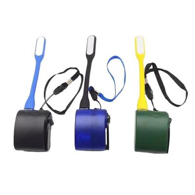 China USB Phone Emergency Charger 5.0V Hand Crank Power Dynamo For Outdoor Mobile Phone for sale