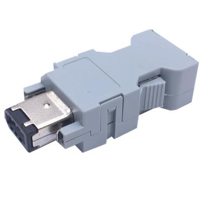 China SM-6P SM-6E IEEE 1394 SM-6P SCSI 6 Pin Servo Connector Replacement 55100-0670 0551000670 for sale