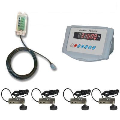 China 0.5T 1.0T 2T 3T 5T Weighing Indicator Load Cell Sensors Summing Junction Box Platform Balance Scale Kit for sale