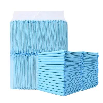 China Fluff pulp SAP Non woven fabric Tissue PE Waterproof Pet Mat Diaper for Puppy Training for sale