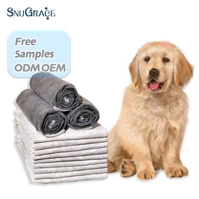 China Soft Nowoven Frabic Disposable Bamboo Charcoal Dog Training Pad 3000ml Pet Puppy Pads for sale