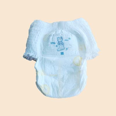 China Disposable Baby Panty Diapers Nappies With Soft Breathable Absorption for sale