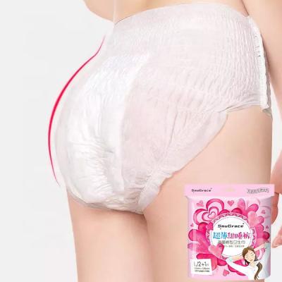 China Age Group Women Lady Girl Sanitary Napkin Pants Processing Disposable Period Panties for sale