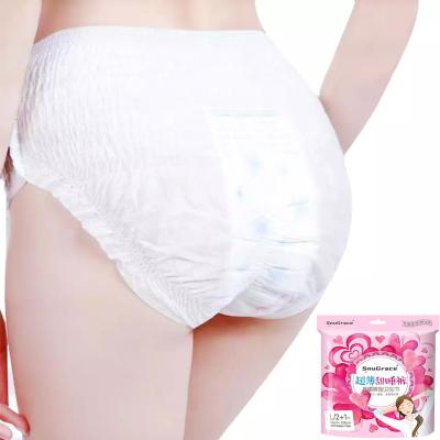 China Freely Offered Samples Cute Sanitary Briefs for Women Advantage Dry Surface and Breathable for sale