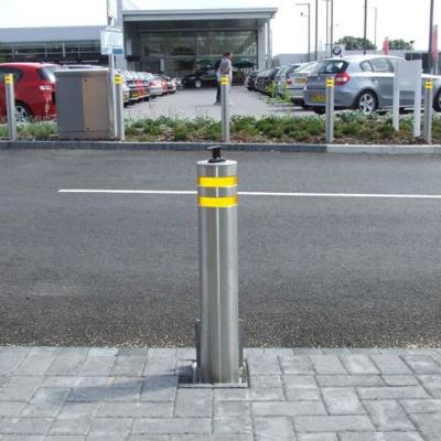 China IP68 Hydraulic Road Blocker Automatic Security Electric Trafict Lifing Bollards for sale