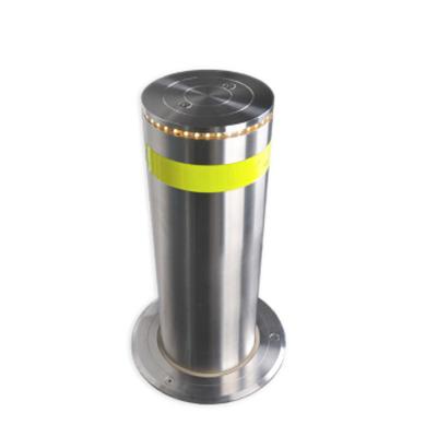 China High Lifting Speed Hydraulic Rising Bollards Stainless Steel Retractable Traffic Road Safety for sale