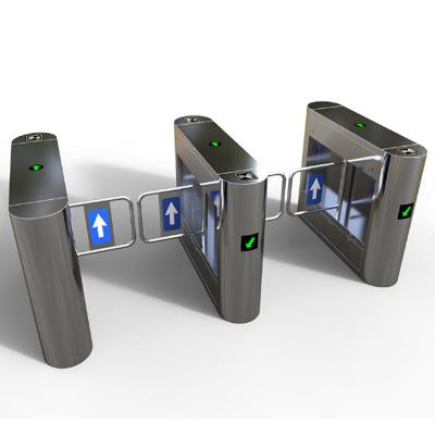China Handicapped Access Security Turnstile Gate Wide Channel Smart Card Access Control Automatic Opening for sale