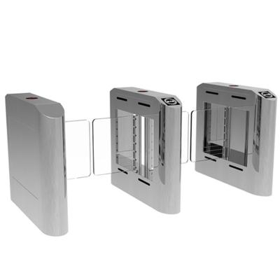 China Oem Odm Glass Arm Swing Access Control Barriers And Gates AC 100-240V 50-60HZ for sale