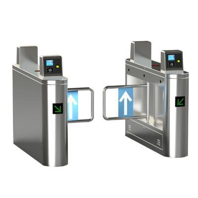 China Sliding Turnstile Barrier Gate Speed Gate Cross For Office Building Access Control for sale