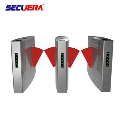 China Electronic Bridge Type Swing Turnstile Barrier Gate Access Control Coin Operated System for sale