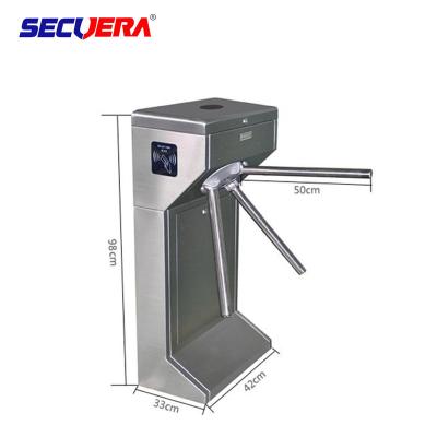 China Entrance and exit gate,card swipe entrance machine tripod turnstile/people access control tripod gate for sale