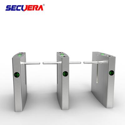 China RFID Control Wide Channel Security Turnstile Gate Automatic Swing LED Indicator Function for sale