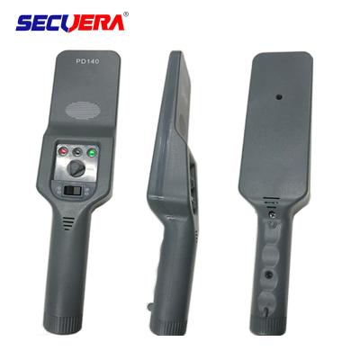 China 250 MA Electricity Saving Hand Held Metal Detector PD140 With External Rechargeable Socket Hole for sale