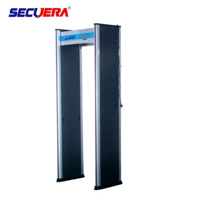 China walk through metal detector Metal Detector Door Frame With 6 / 18 Alarm Zone door frame metal detector for sale