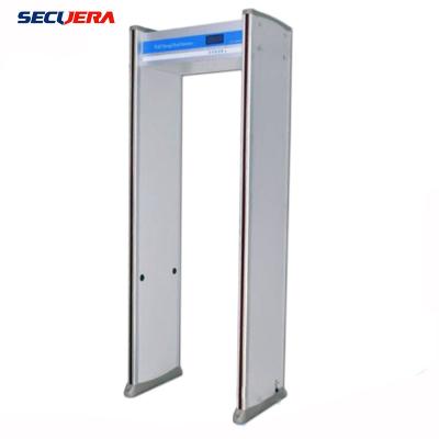 China Smart Check door frame metal detector walk through metal detector portable 33 zones security gate for sale