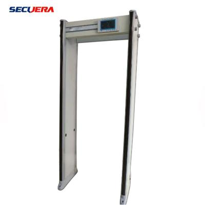 China 33 45 zones high sensitivity door frame archway walk through metal detector for sale