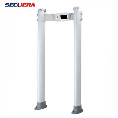 China Access Safety Commercial Body Metal Detectors , 4 Zones Walk Through Scanner With Human Indicating Lamp for sale