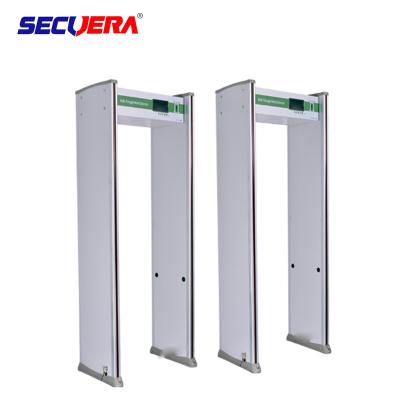 China Court Door Frame Metal Detector 45 Zones LCD Screen Infrared Remote Controller for sale