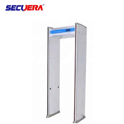 China Adjustable Sensitivity Walk Through Metal Detector With PVC Synthetic Material for sale