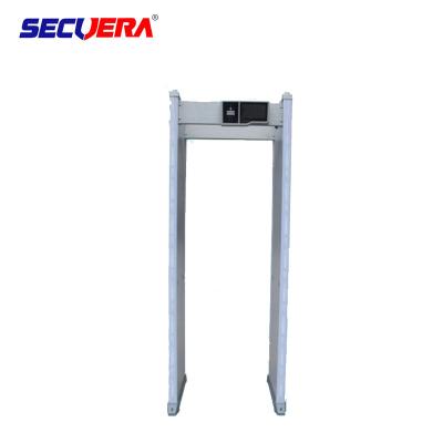 China ABS Indoor / Outdoor Archway Metal Detector 6 Zone Intelligent Multi Alarm Indication for sale