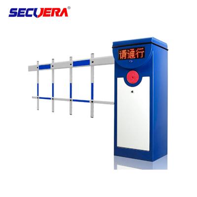 China Automatic Articulated DC Parking Boom Barrier Gate With Long Range Rfid Reader for sale