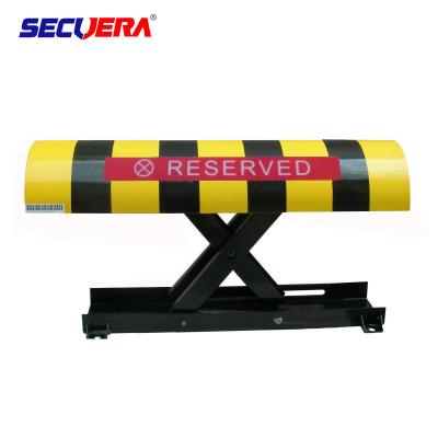 China High Strength Steel Manual Parking Lock , Parking Space Barrier Lead Acid Battery for sale