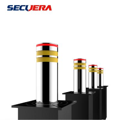China Anti Collision Automatic Hydraulic Road Blocker , Electric Retractable Rising Bollards for sale