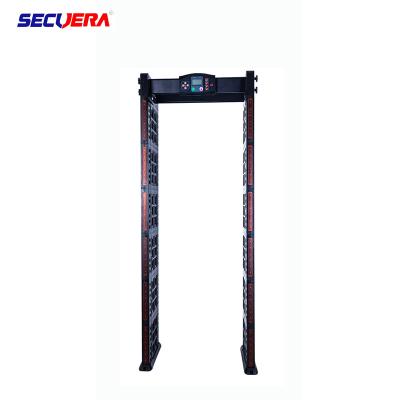 China Outdoor Walk Through Security Metal Detector Gate Light Weight ABS Material for sale