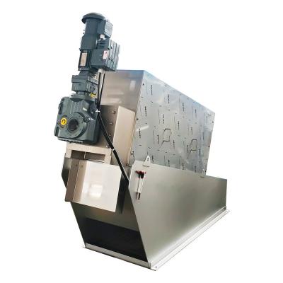 China High Efficient Screw Type Dewatering Sludge Machine Screw Press for sale