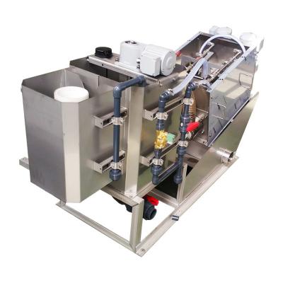 China Sludge Dewatering Press Screw Press Dewatering Machine For Wastewater Treatment Plant en venta