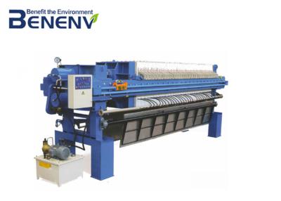 China Simple Design Slurry Filter Press Machine High Filtering Efficiency for sale