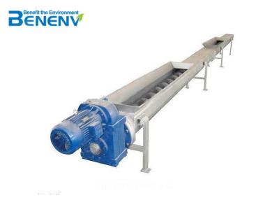 China High U Trough Shaftless Screw Conveyor For Waster Water Sludge Treatment for sale