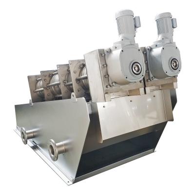 China Wastewater Multi Disc Screw Press Dewatering for sale