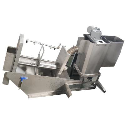 China Japanese Craft  Multi Disk Screw Press For Sludge Dewatering Press for sale