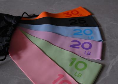 China Banda de resistência de 6 cores de macarrão Banda de resistência elástica personalizável à venda