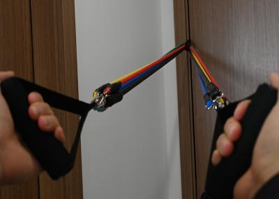 China Banda de resistência de tubos de tornozelo amigável 11pcs corda de treinamento de resistência à venda