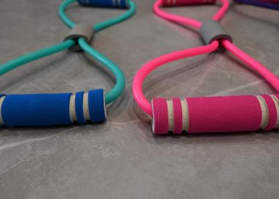 China TPE Material 8 Shaped Resistance Bands For Arms , Chest Expander for sale
