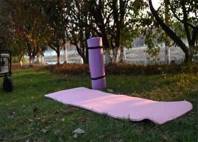China Purple Extra Thick Yoga Mat Non Slip Yoga Mat For Pilates Exercises for sale
