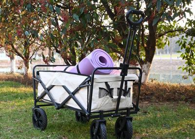 China 150Ltr Folding Wagon Cart Customized Collapsible Beach Wagon for sale