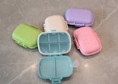 China 8 Compartments Weekly Pill Organizer Medicine Travel Pill Case for sale